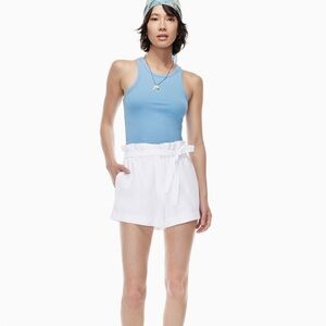 NWT Bonnet Linen Wilfred Paperbag Shorts